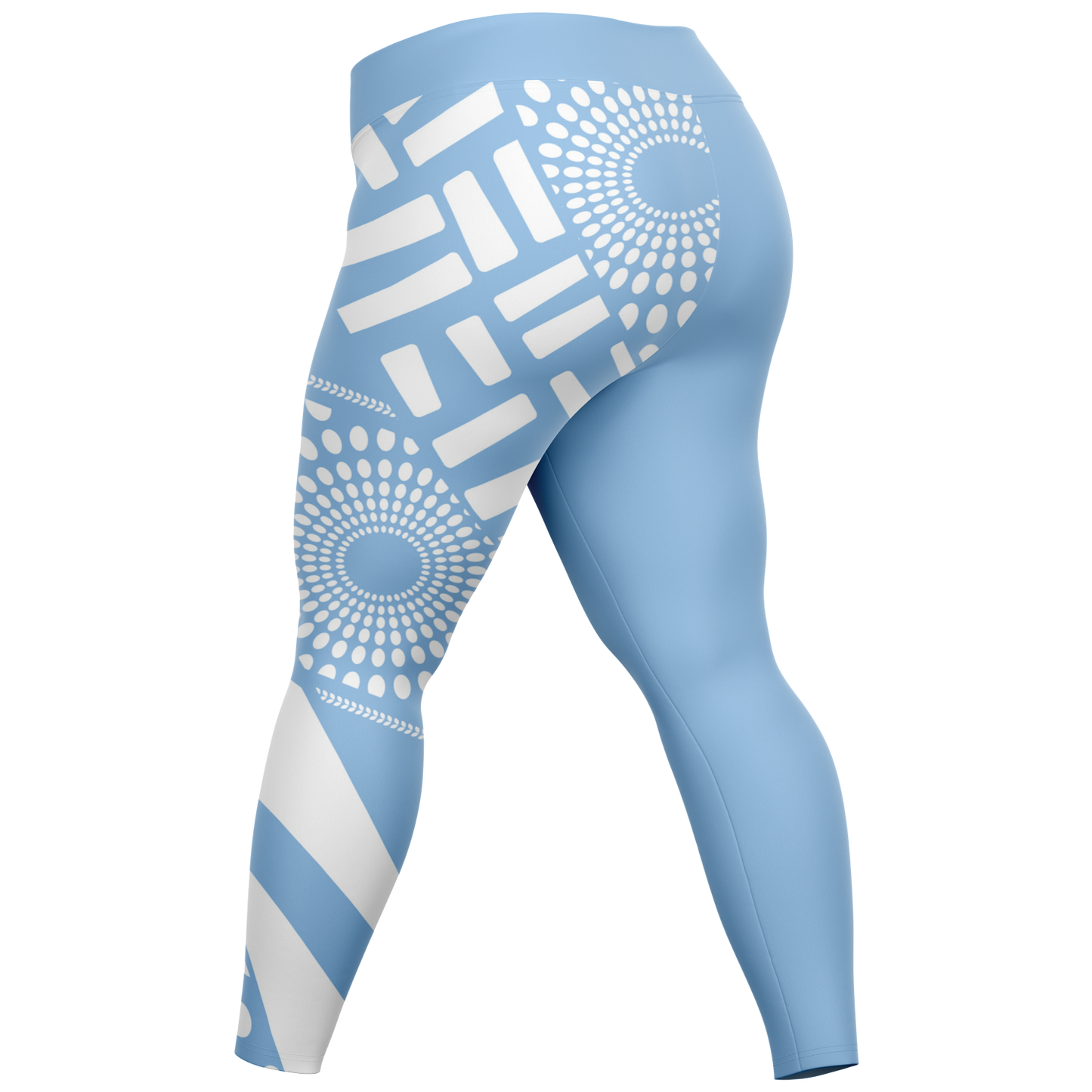 Spelman College Plus Size Ankara Leggings