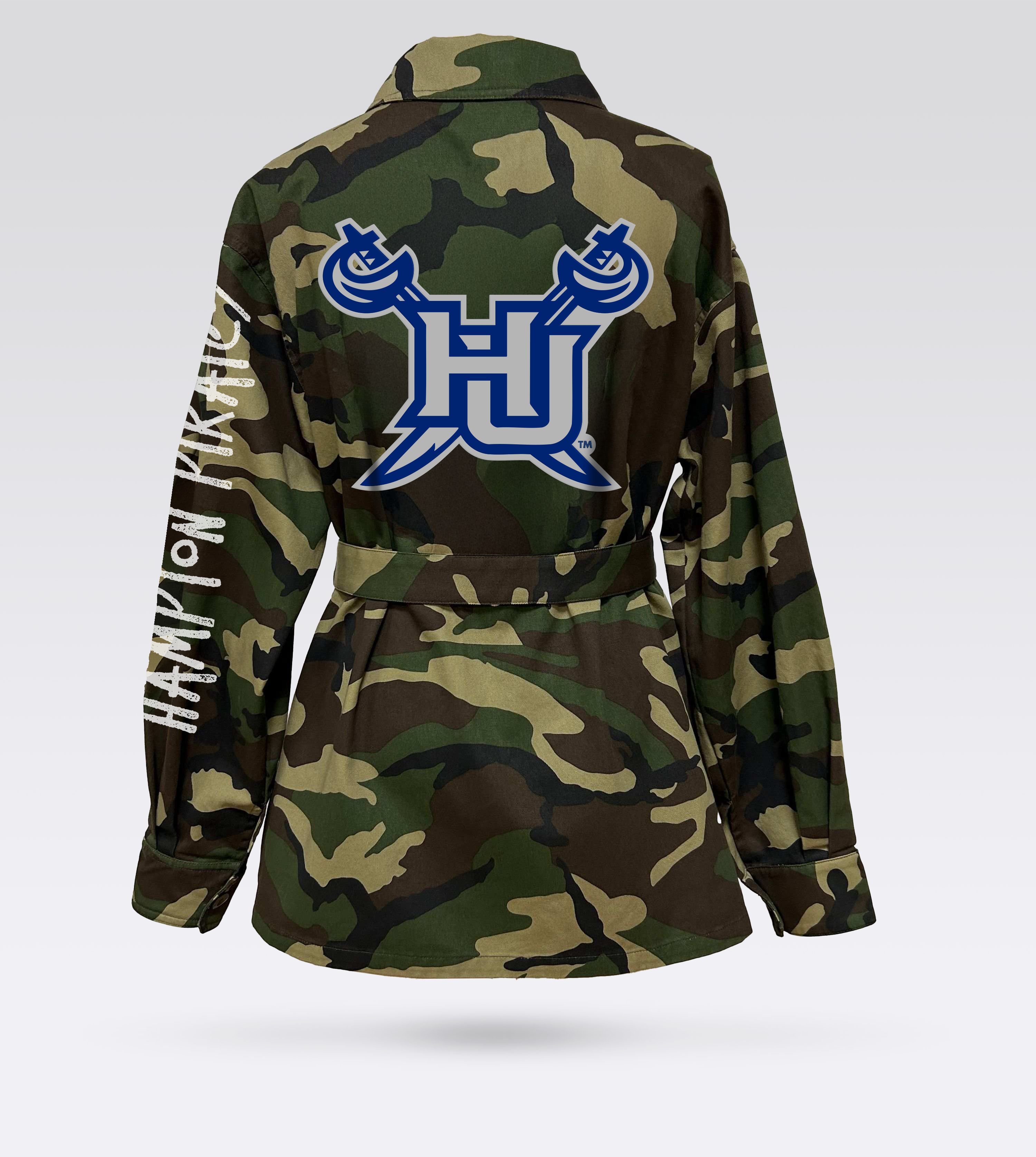 Hampton Camo Lightweight Jacket – HBCU Leggings