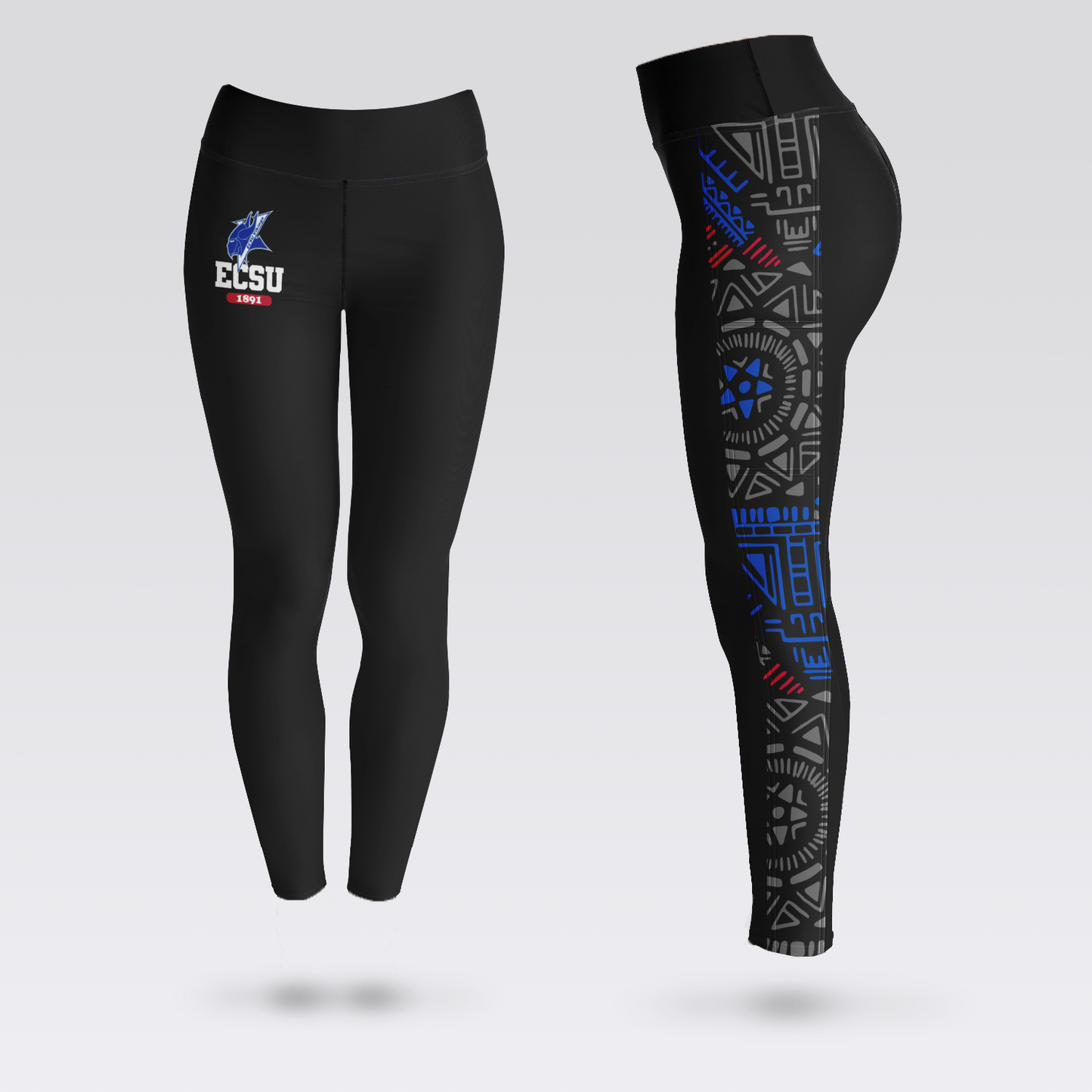 ECSU Hyperstripe Leggings