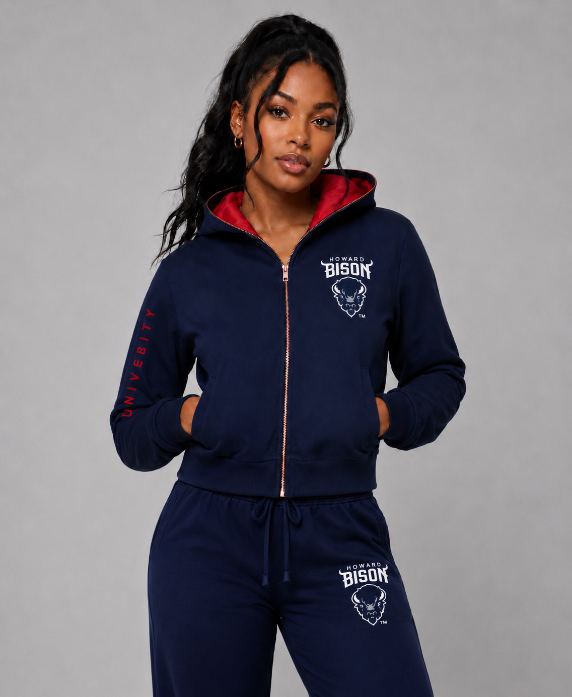Howard University HBCU Sweatsuit – Legacy Luxe Set *PRESALE