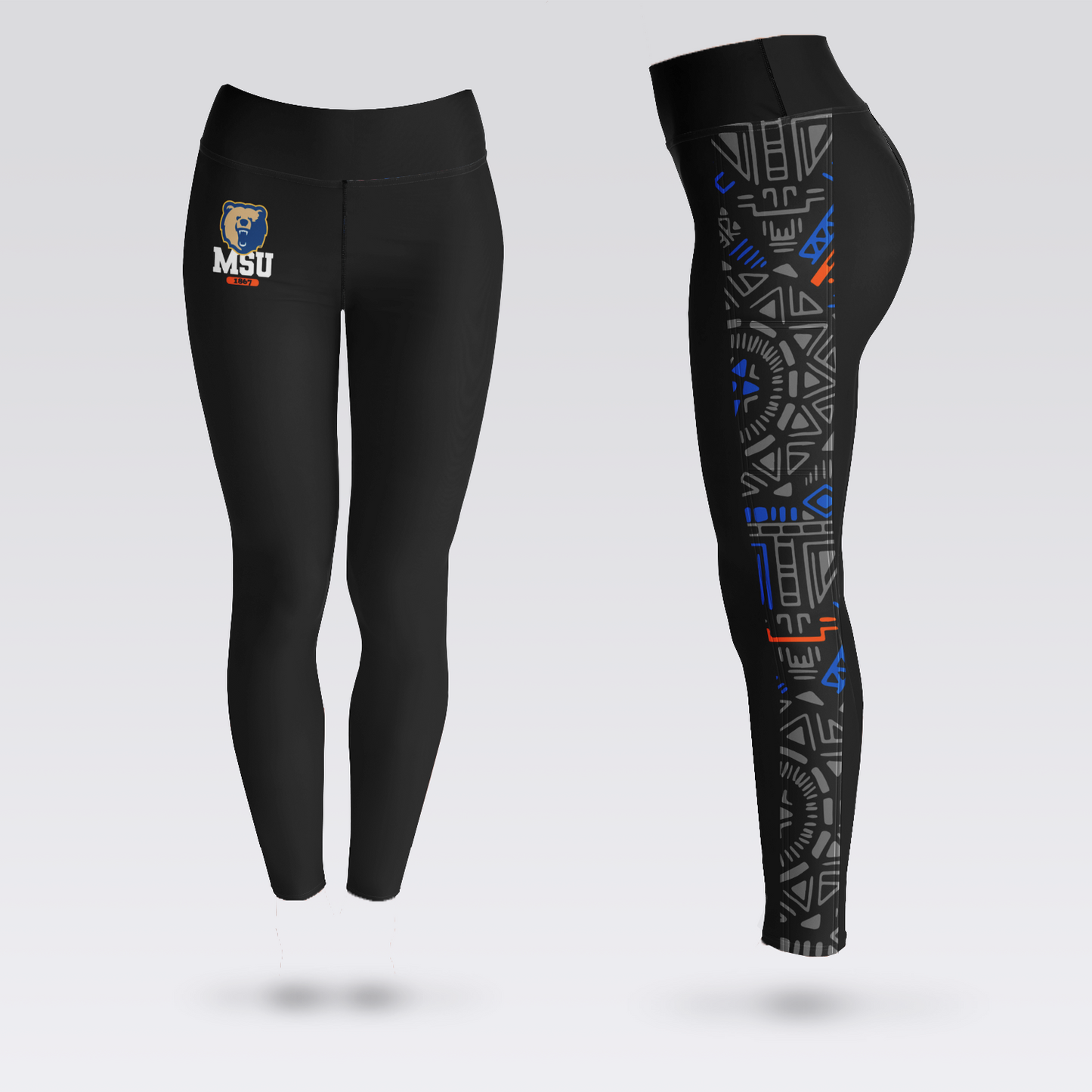 Morgan State Hyperstripe Leggings