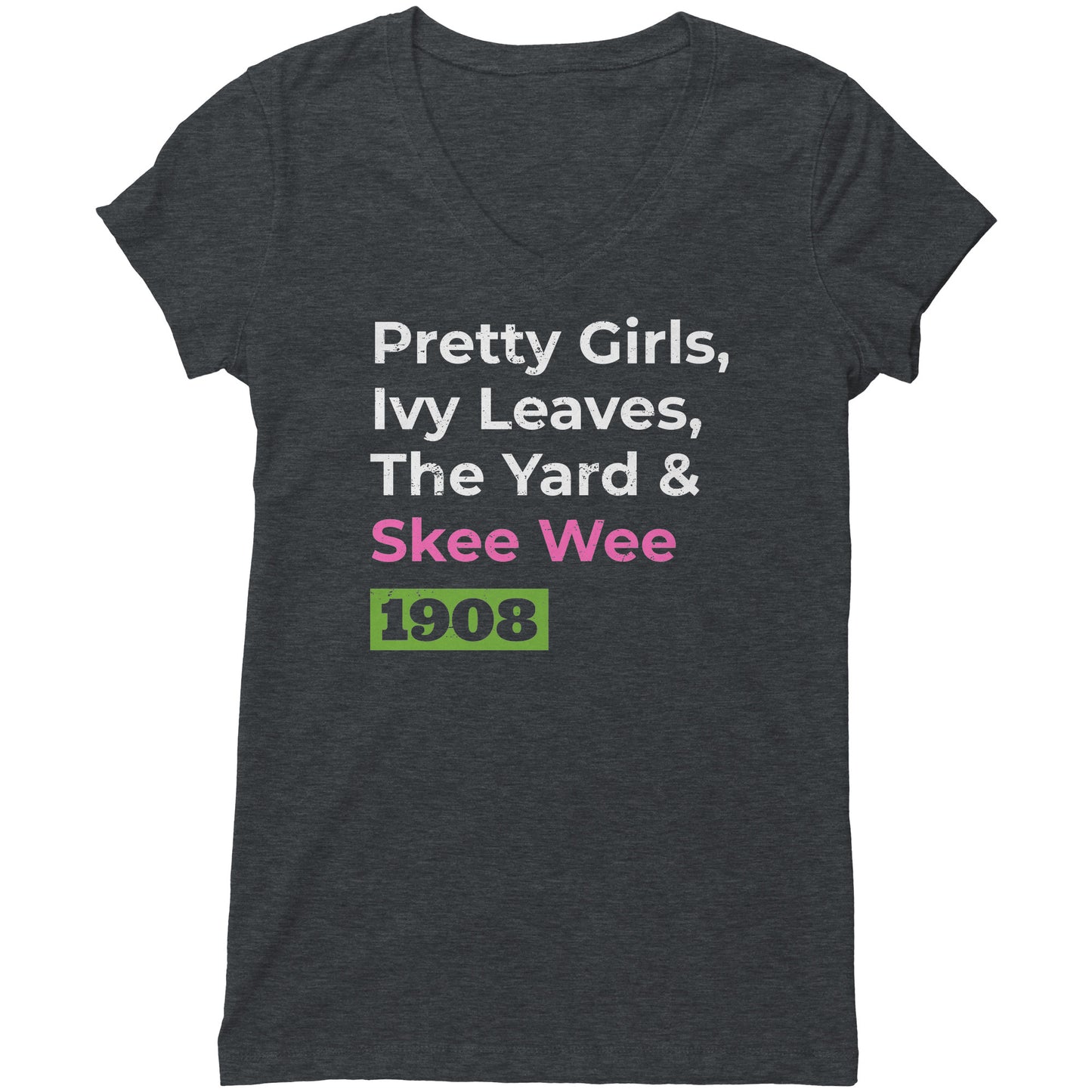 Skee Wee Vintage V-Neck Women's Tee
