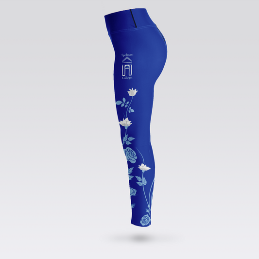 Spelman College Floral Leggings - S