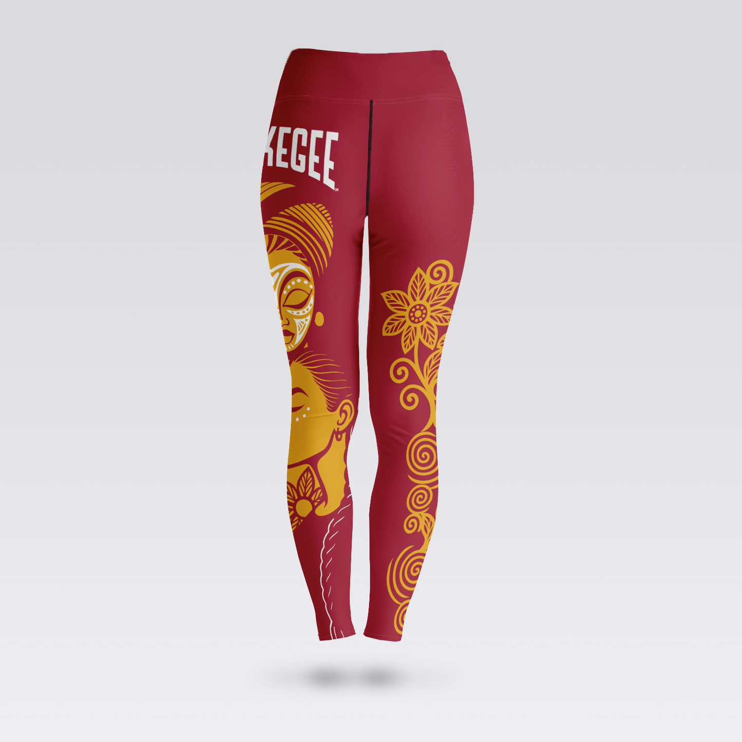 Tuskegee Afro Goddess Leggings