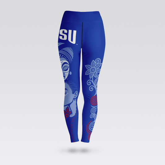 ECSU Afro Goddess Leggings