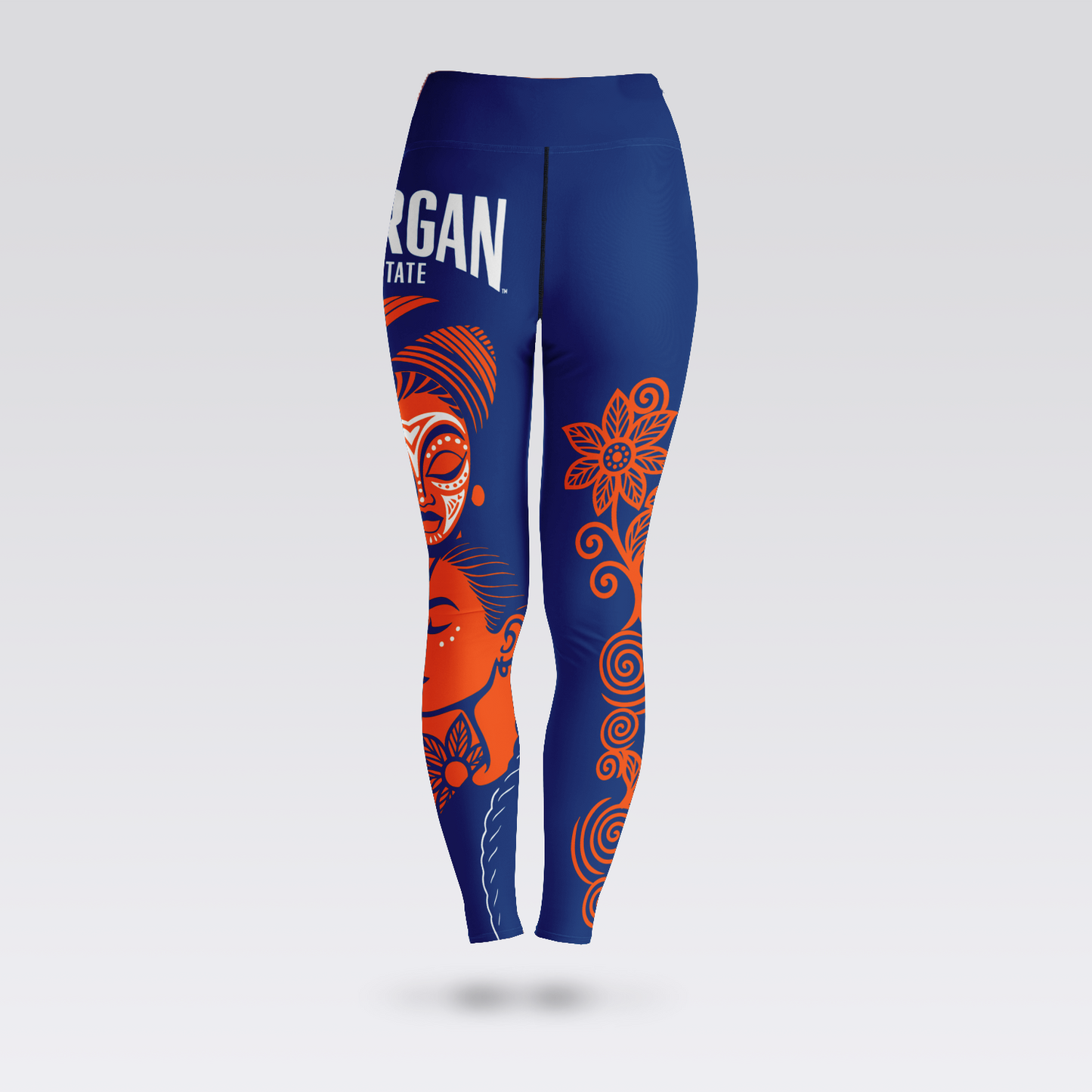 Morgan State Afro Goddess Leggings