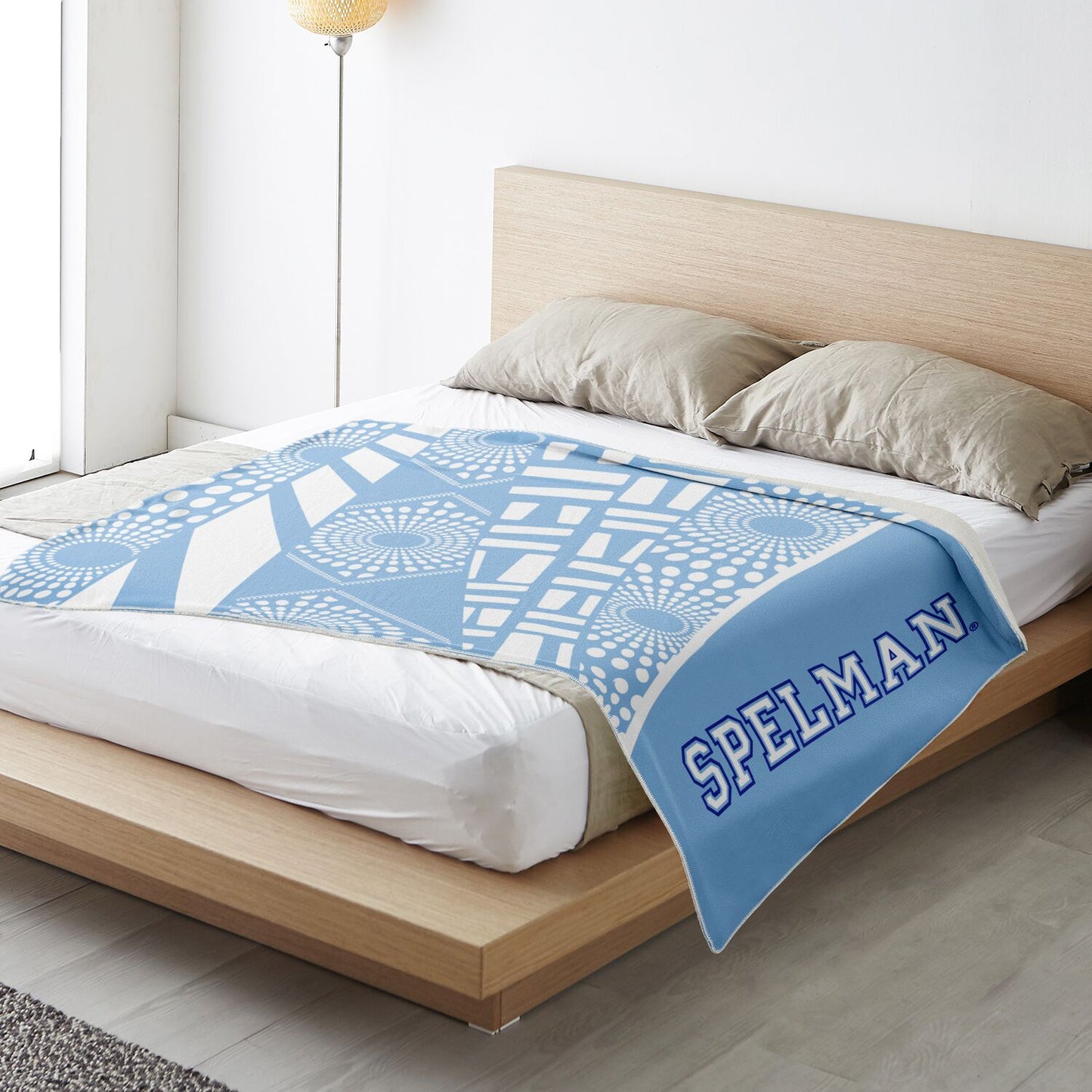 Spelman College Premium Microfleece Blanket