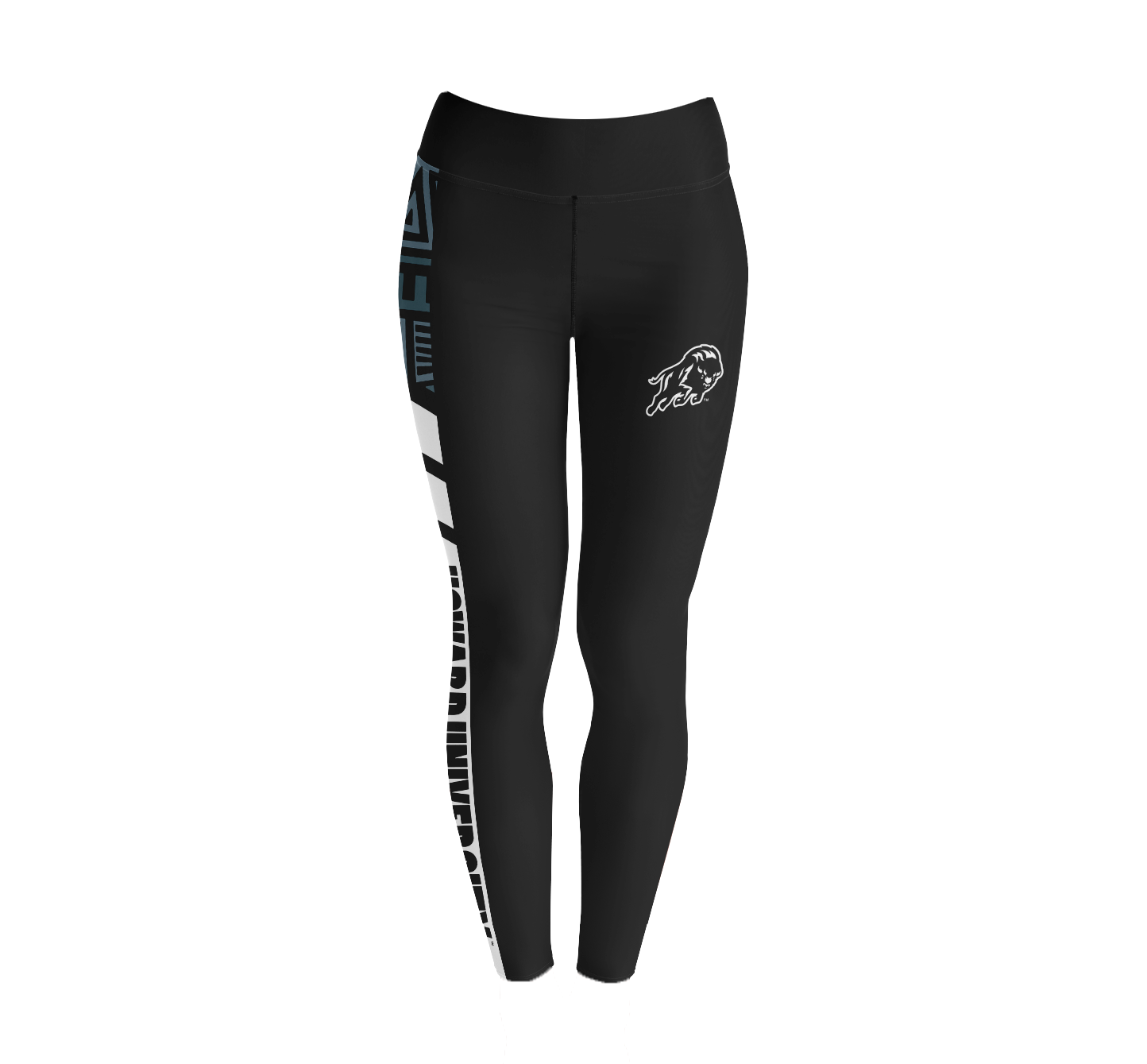 Howard University Bison Racer Leggings with Pocket