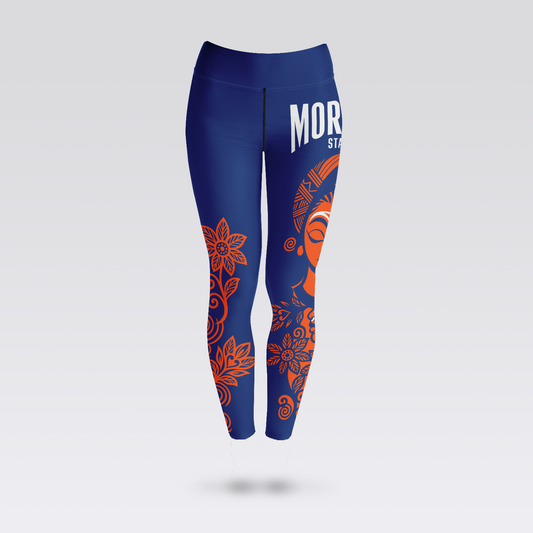 Morgan State Afro Goddess Leggings