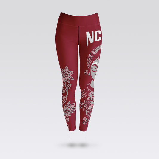 NCCU Afro Goddess Leggings