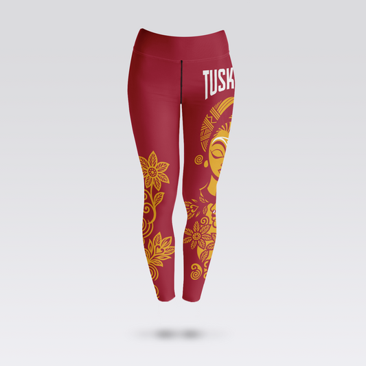 Tuskegee Afro Goddess Leggings