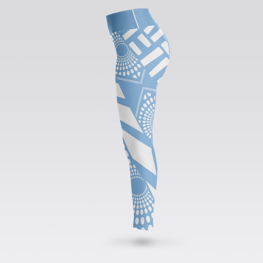 Spelman College Ankara Leggings - S