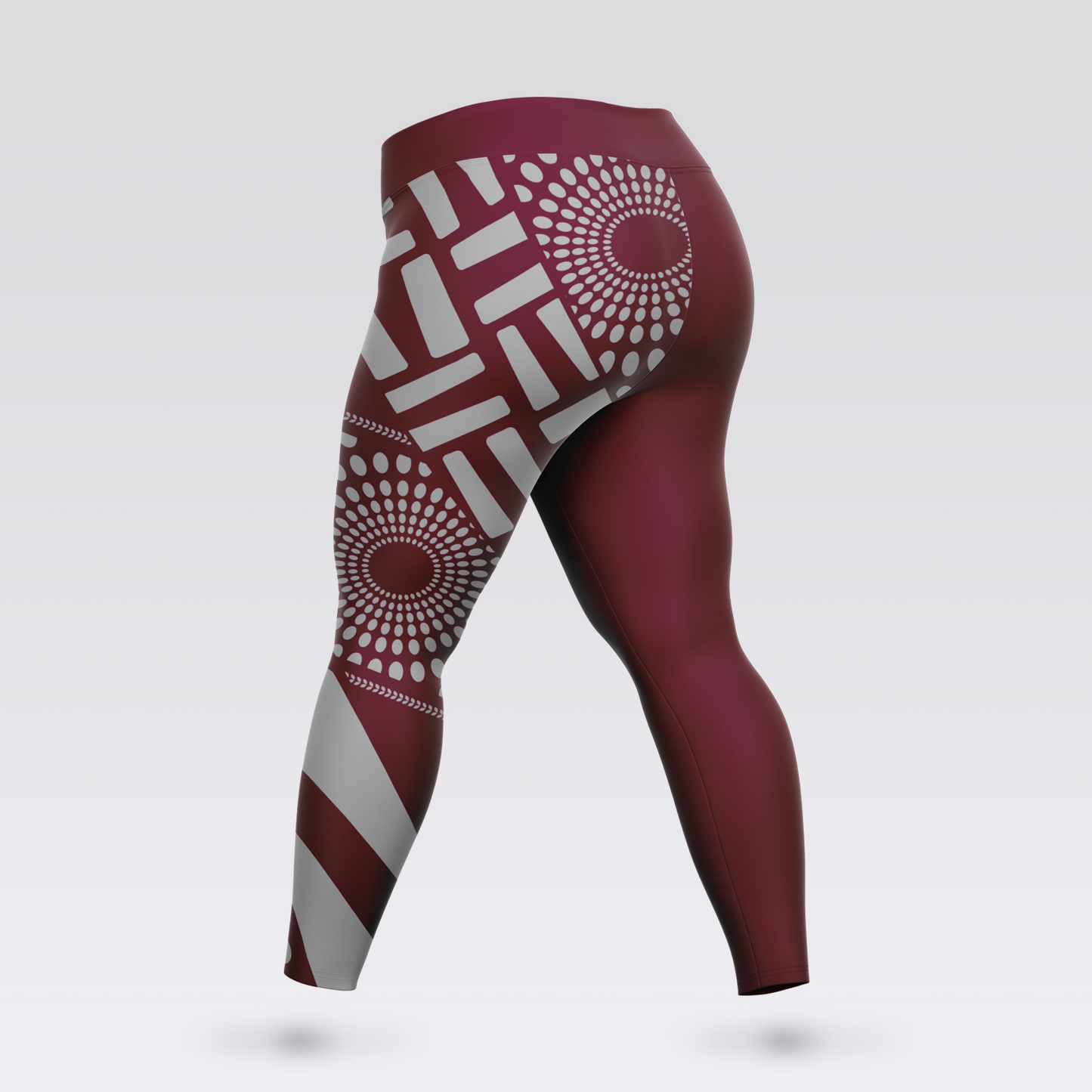 UMES Ankara Plus Size Leggings