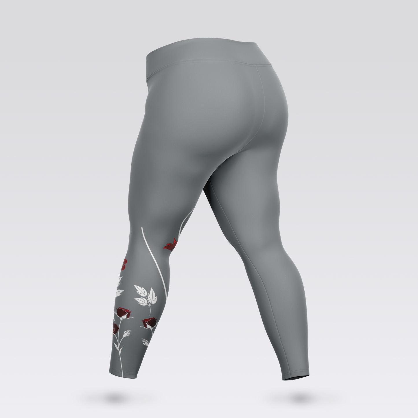 NCCU Floral Plus Size Leggings