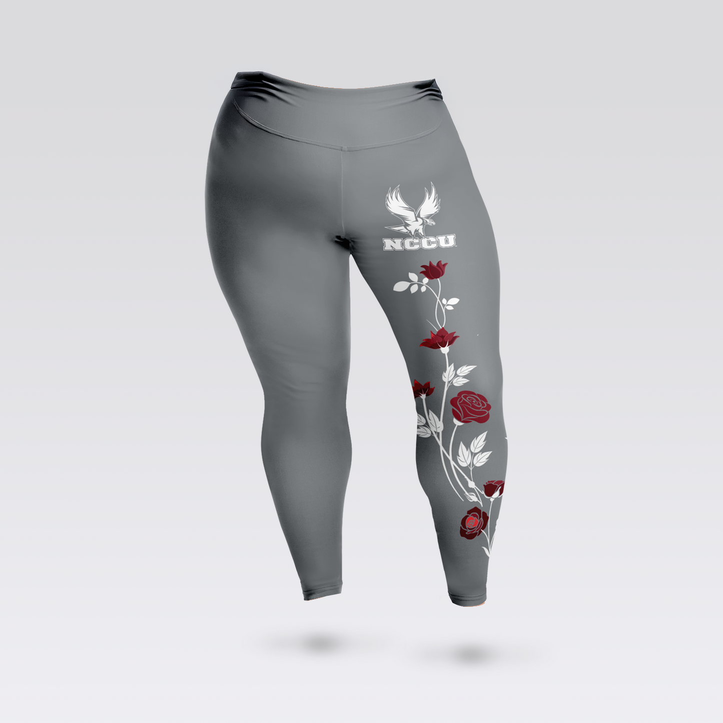NCCU Floral Plus Size Leggings