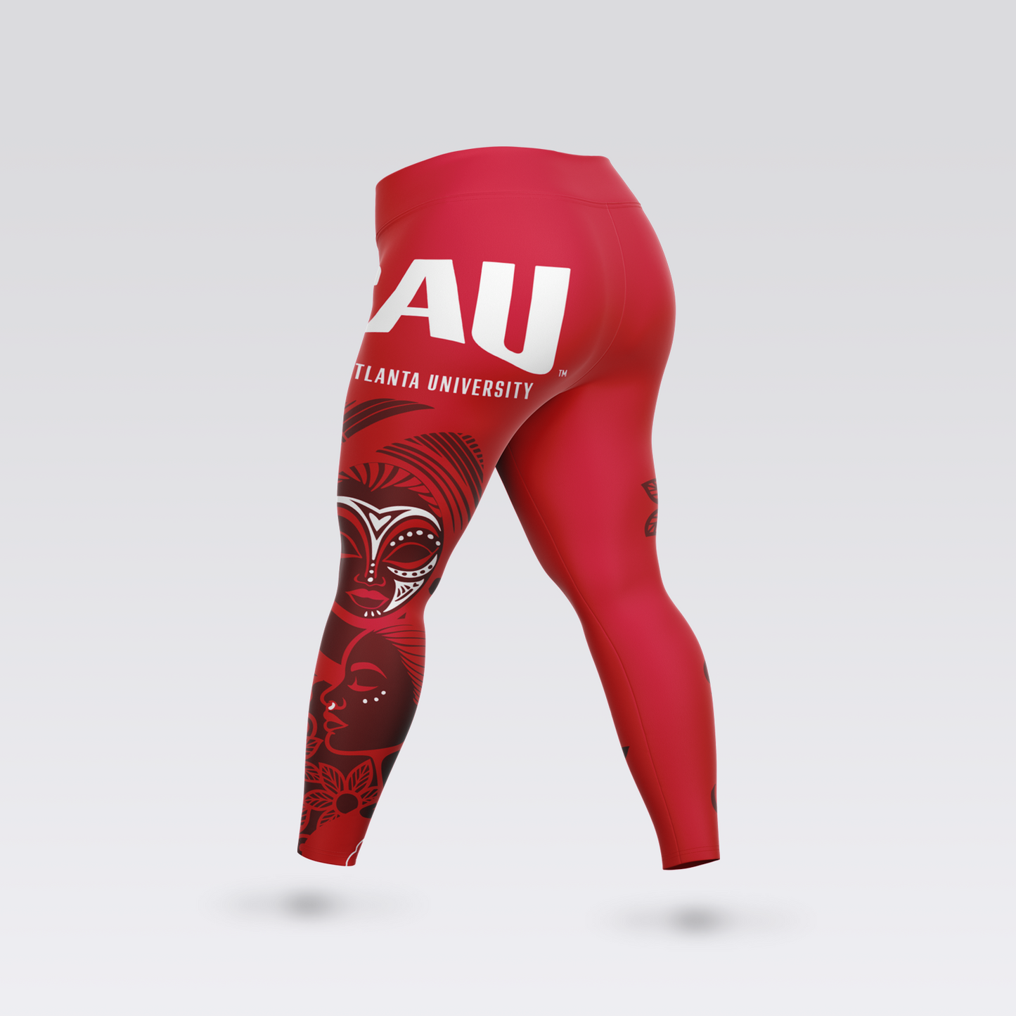 Clark Atlanta Afro Godess Plus Size Leggings