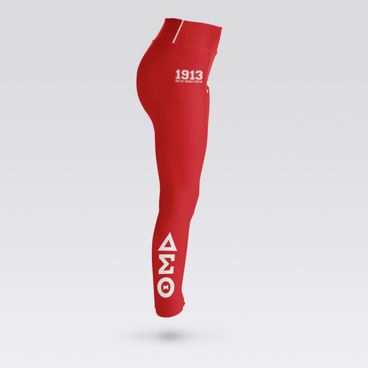 Delta Sigma Theta Ankara Leggings - L