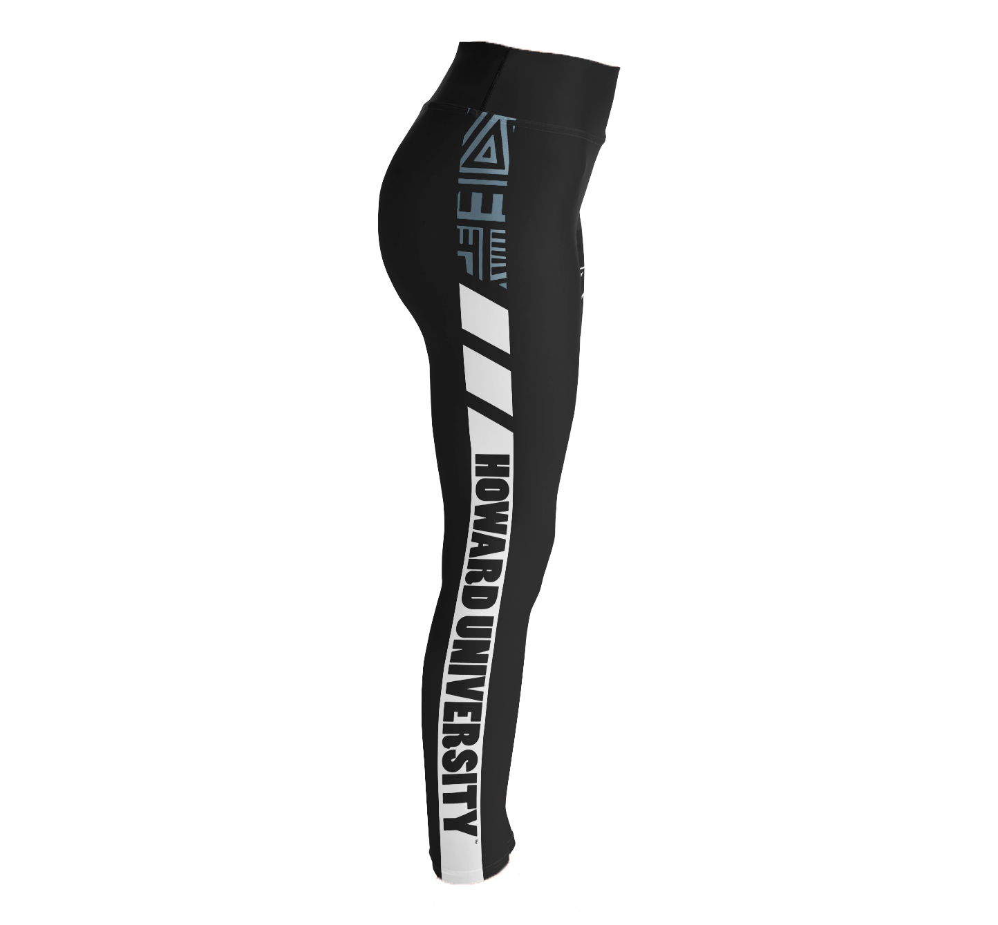 Howard University Bison Racer Leggings with Pocket