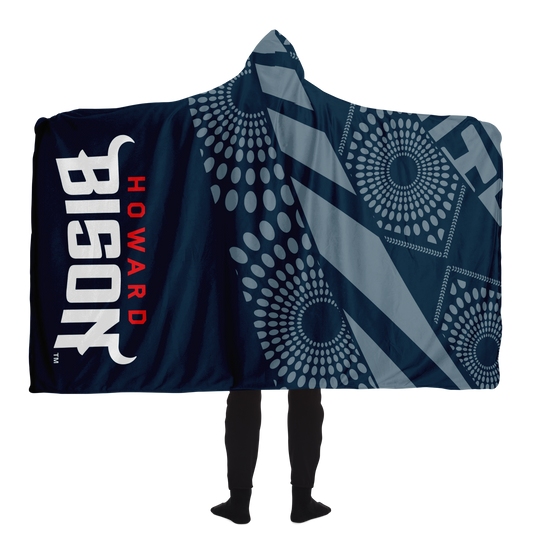 Howard Bison Hooded Blanket