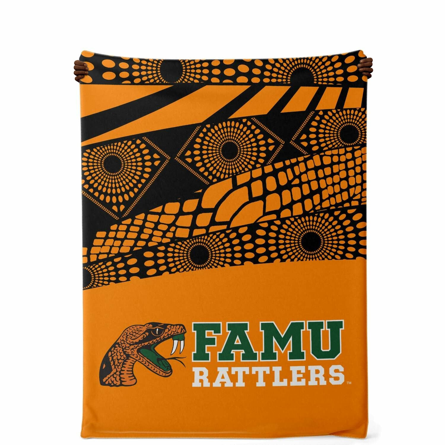 FAMU Rattlers Microfleece Blanket