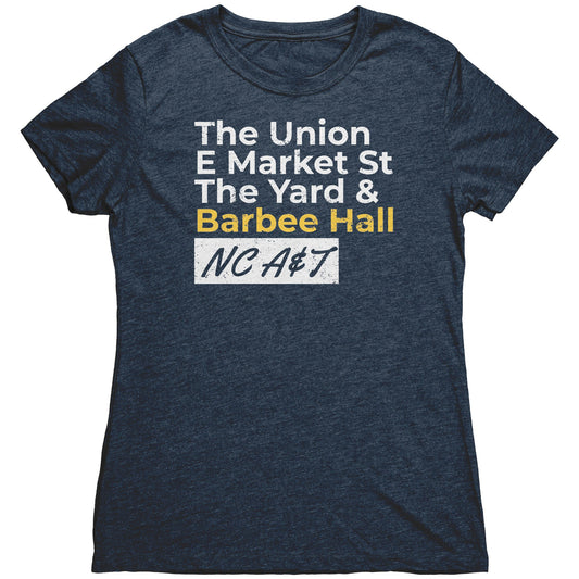 NC A&T Barbee Hall Vintage Tee
