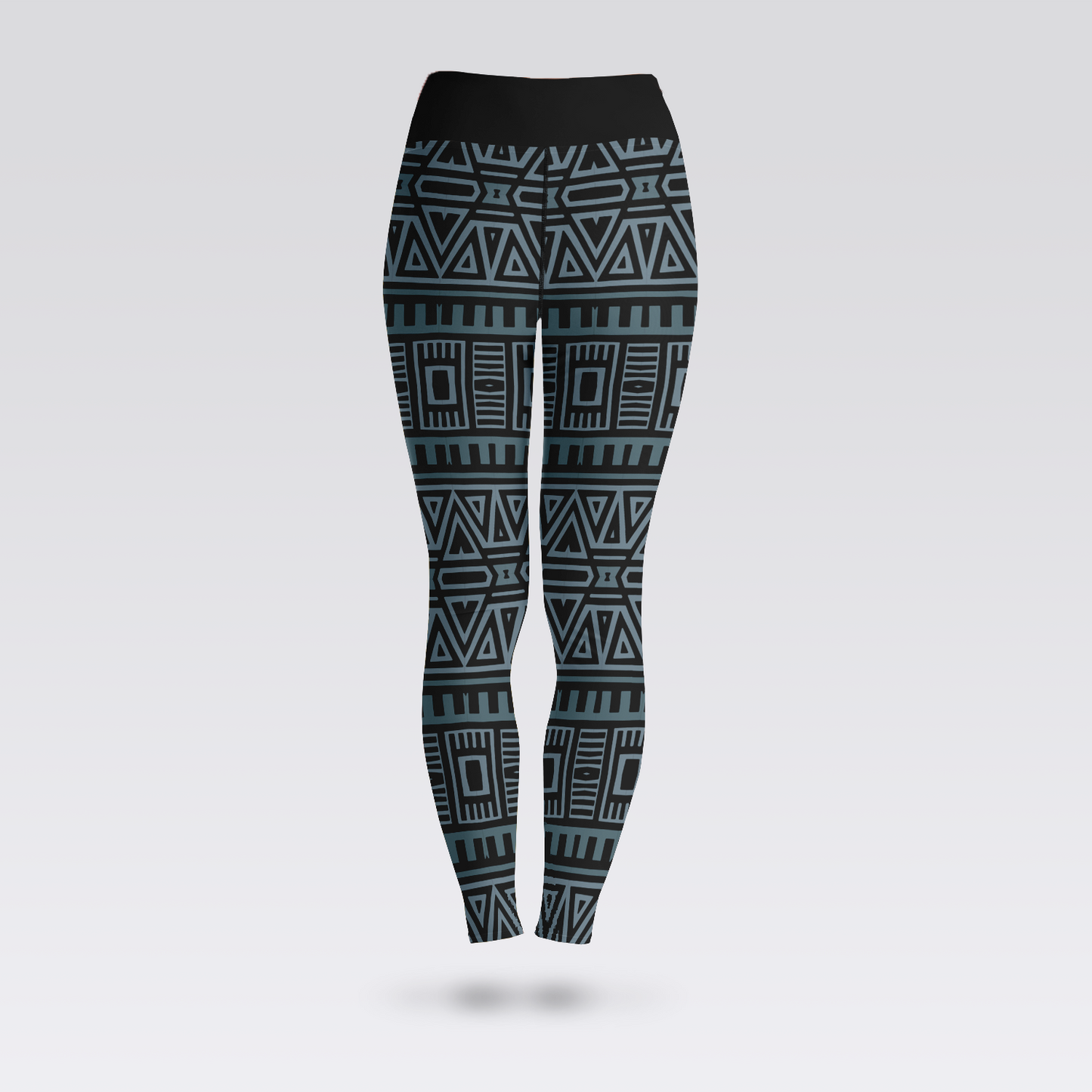 Grey Ankara Leggings