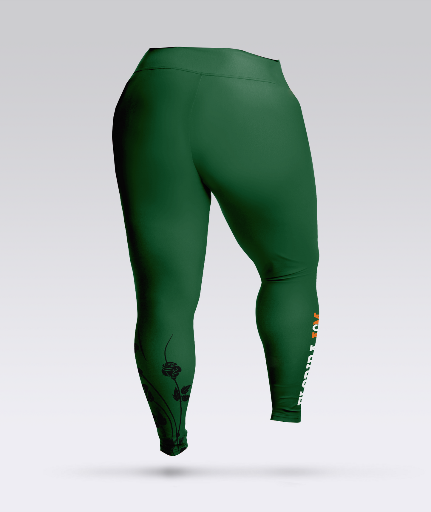 FAMU Floral Plus Size Leggings