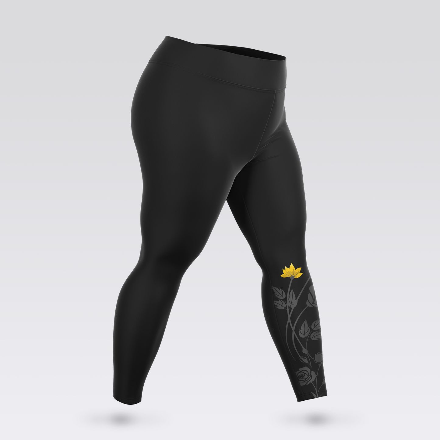 WVSU Floral Plus Size Leggings