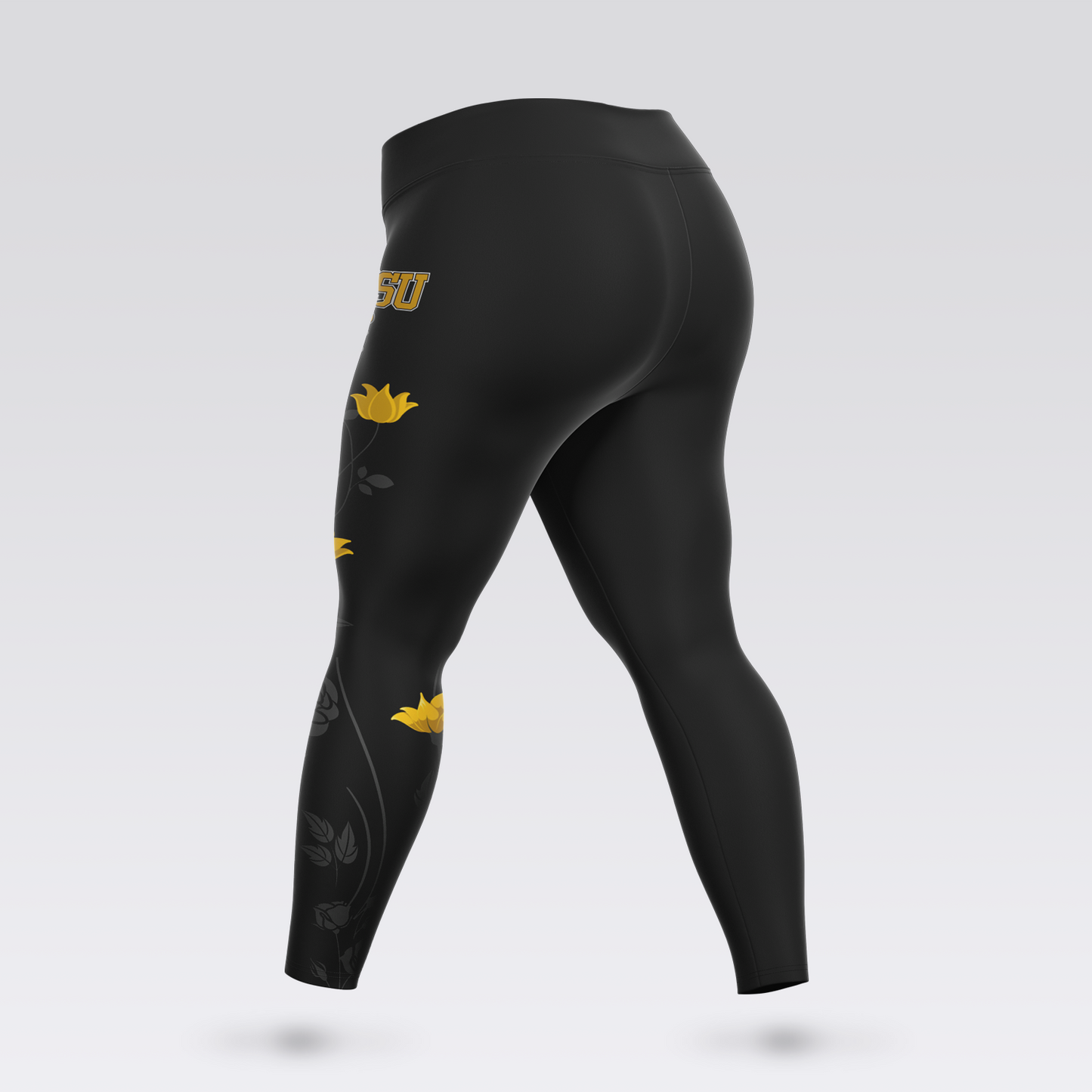 WVSU Floral Plus Size Leggings