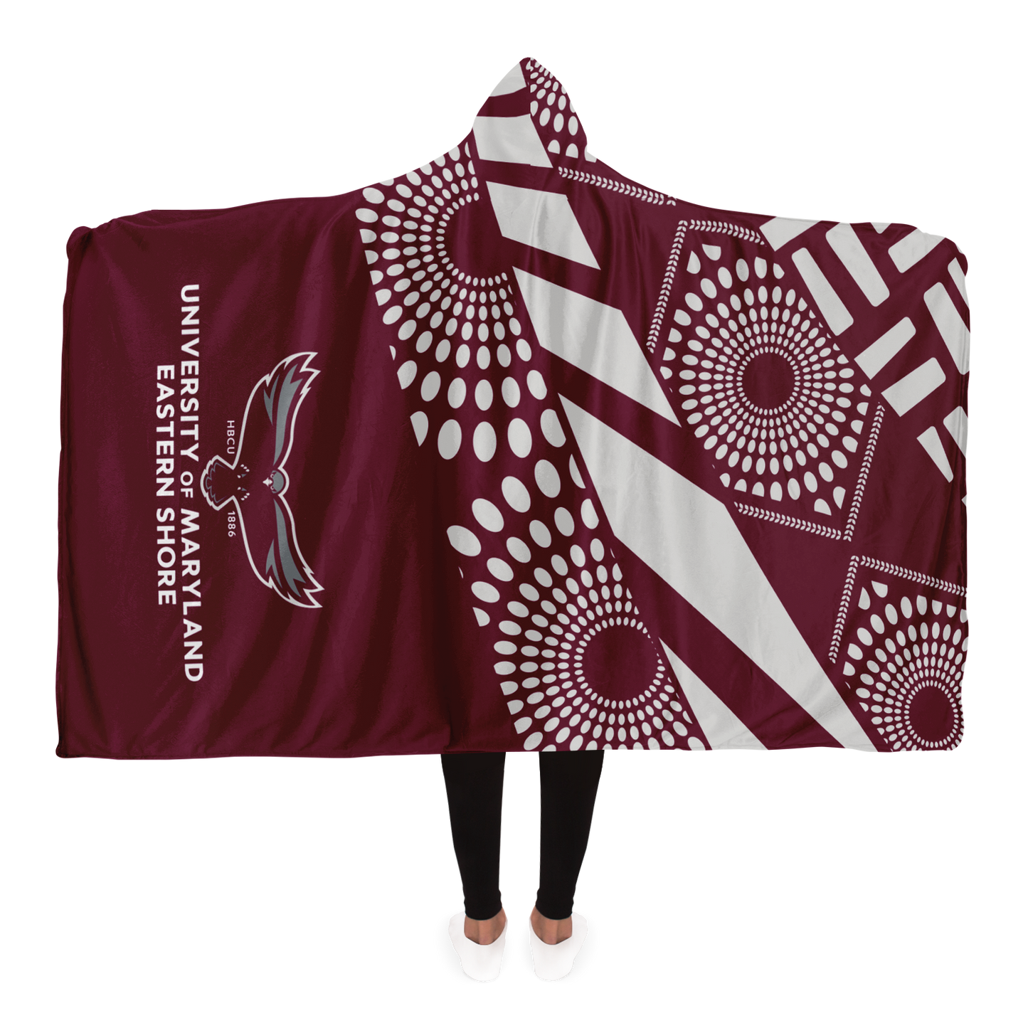 UMES Hooded Blanket