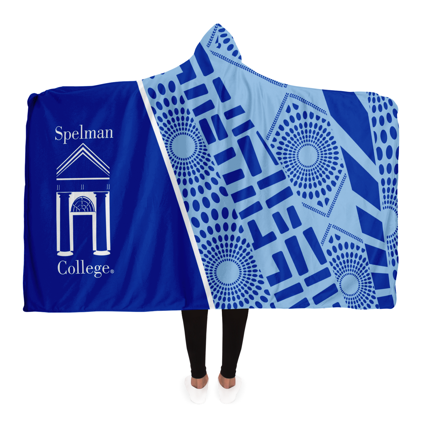 Spelman College Hooded Blanket