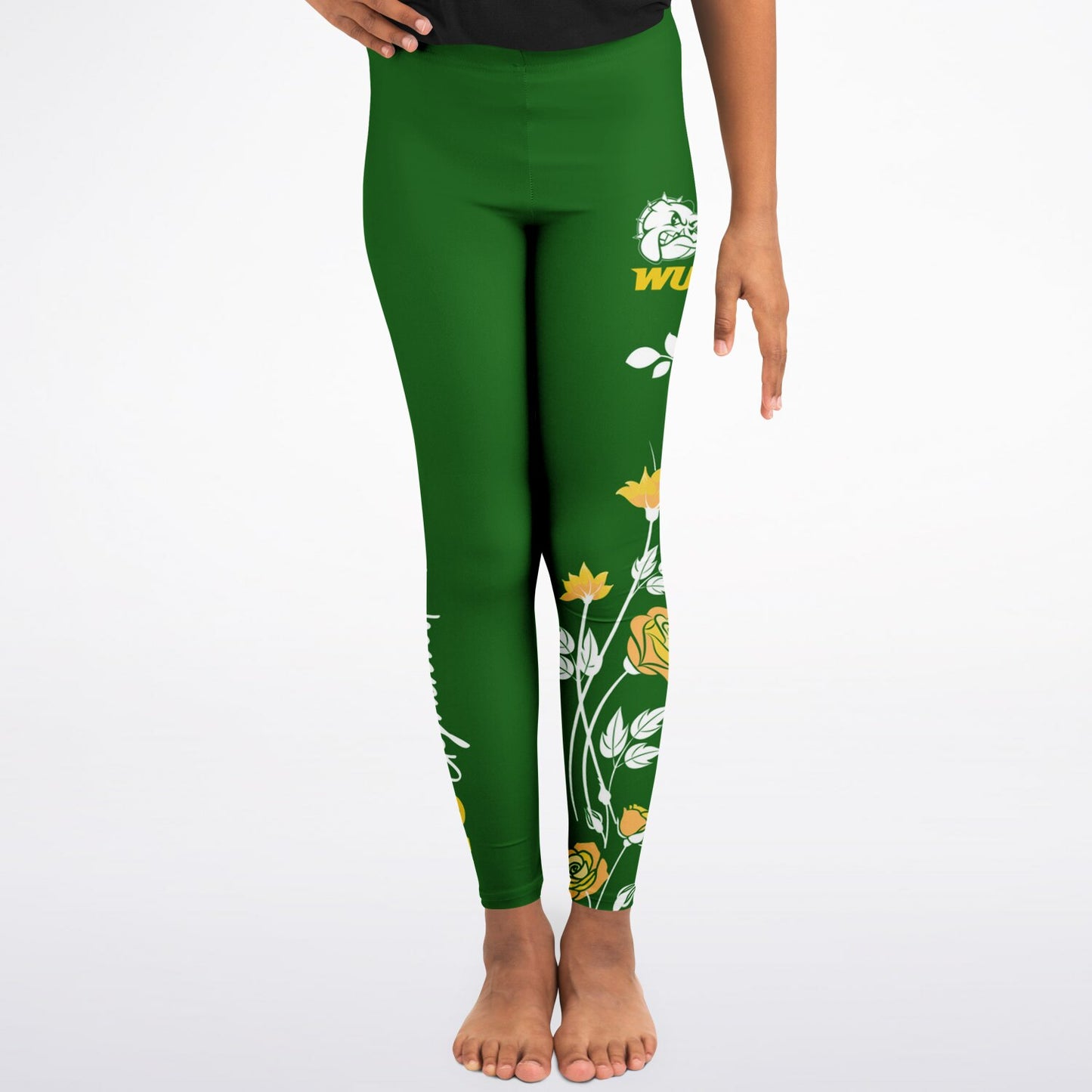 Wilberforce University HBCU Youth Leggings – Gymnastics