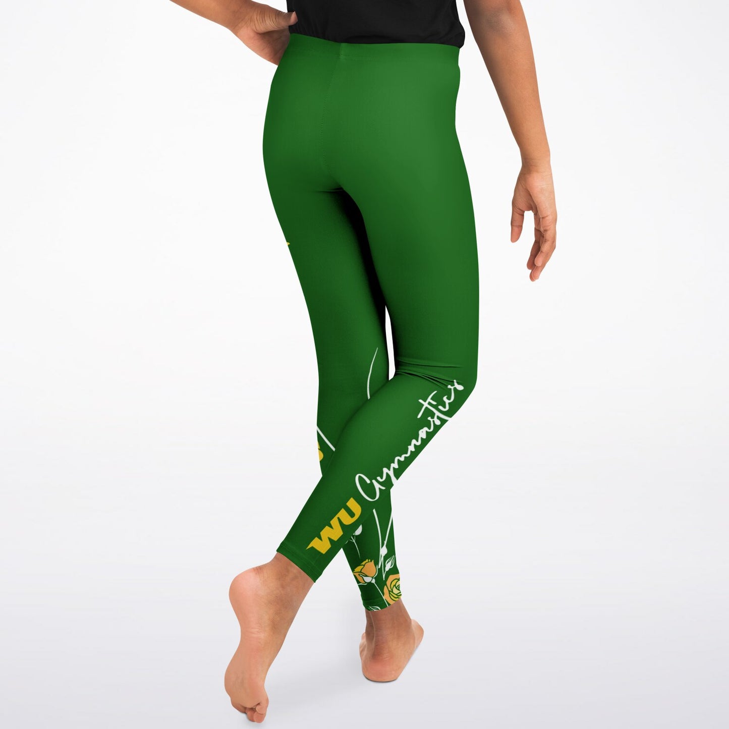 Wilberforce University HBCU Youth Leggings – Gymnastics