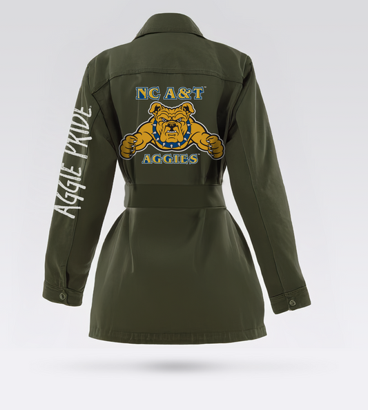 NC A&T Camo Lightweight Jacket