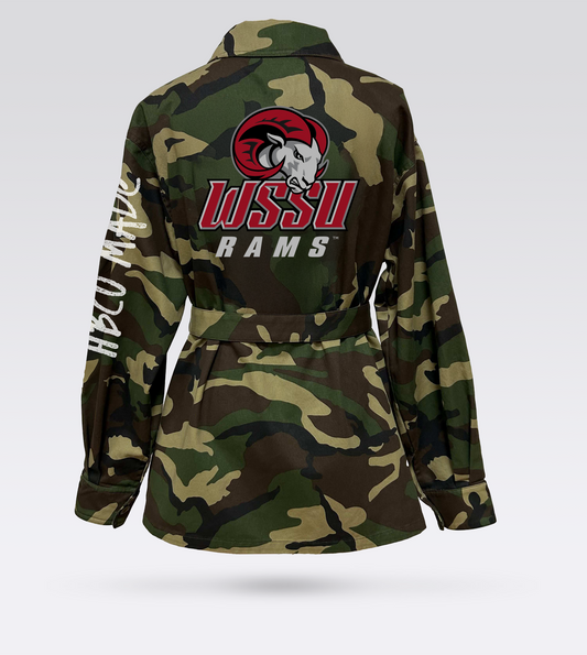 WSSU Camo Lightweight Jacket