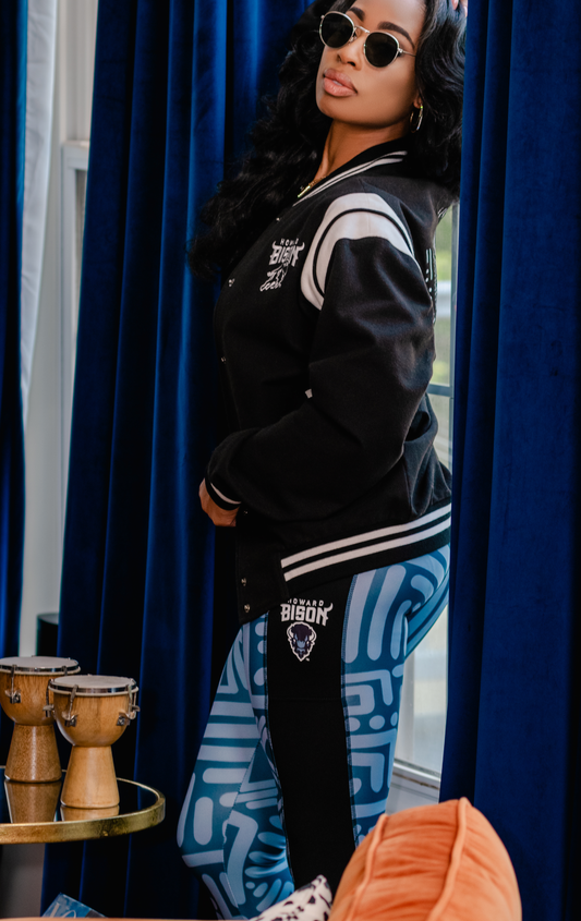 Howard Logo Stripe Leggings