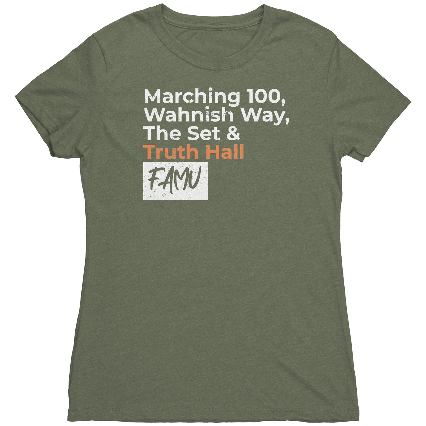 FAMU Truth Hall Women's Vintage Tee