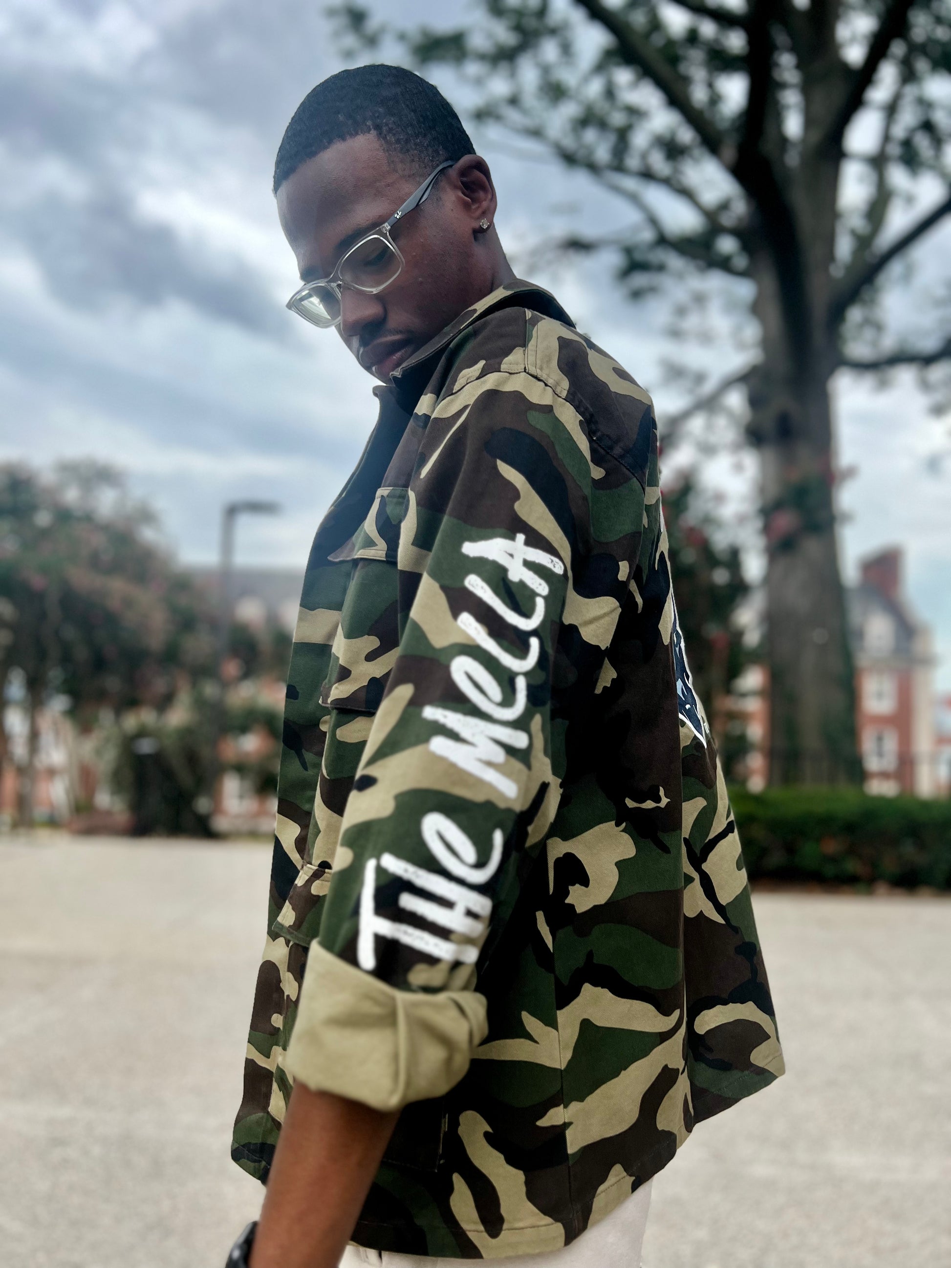 Howard Bison Camo Lightweight Jacket PRESALE HBCU Leggings