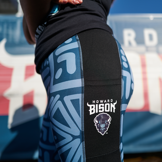 Howard Logo Stripe Leggings