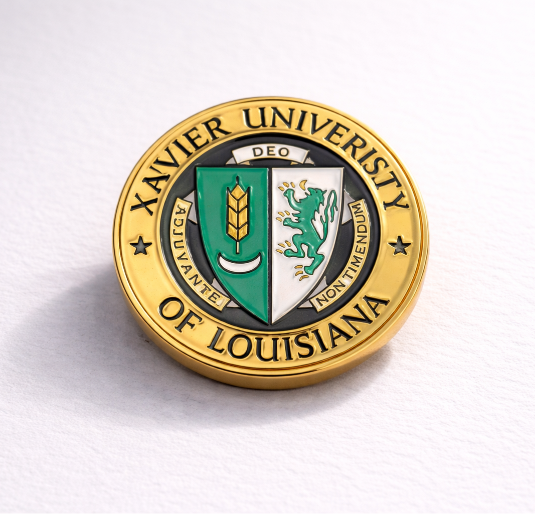 Xavier University HBCU Lapel Pin – Official Seal *PRESALE*