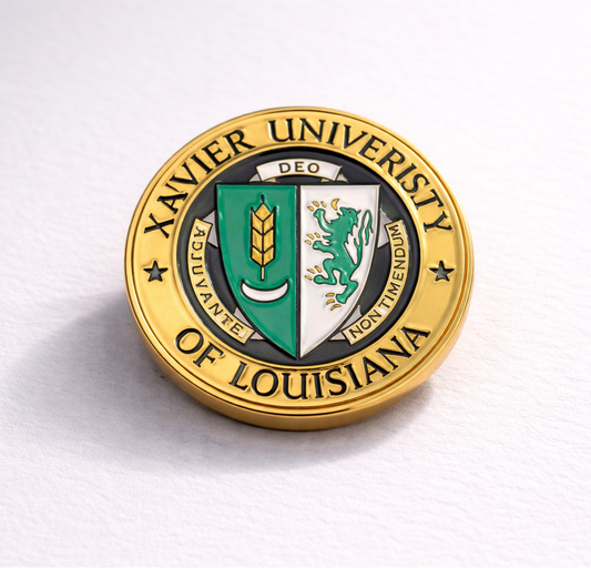 Xavier University HBCU Lapel Pin – Official Seal *PRESALE*
