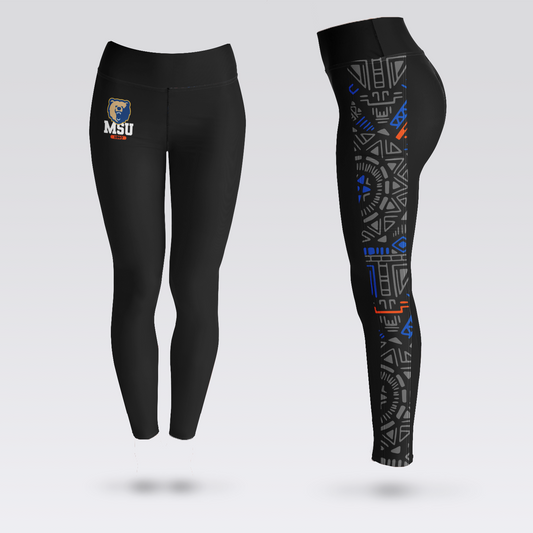 Morgan State Hyperstripe Leggings