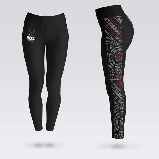 NCCU Hyperstripe Leggings
