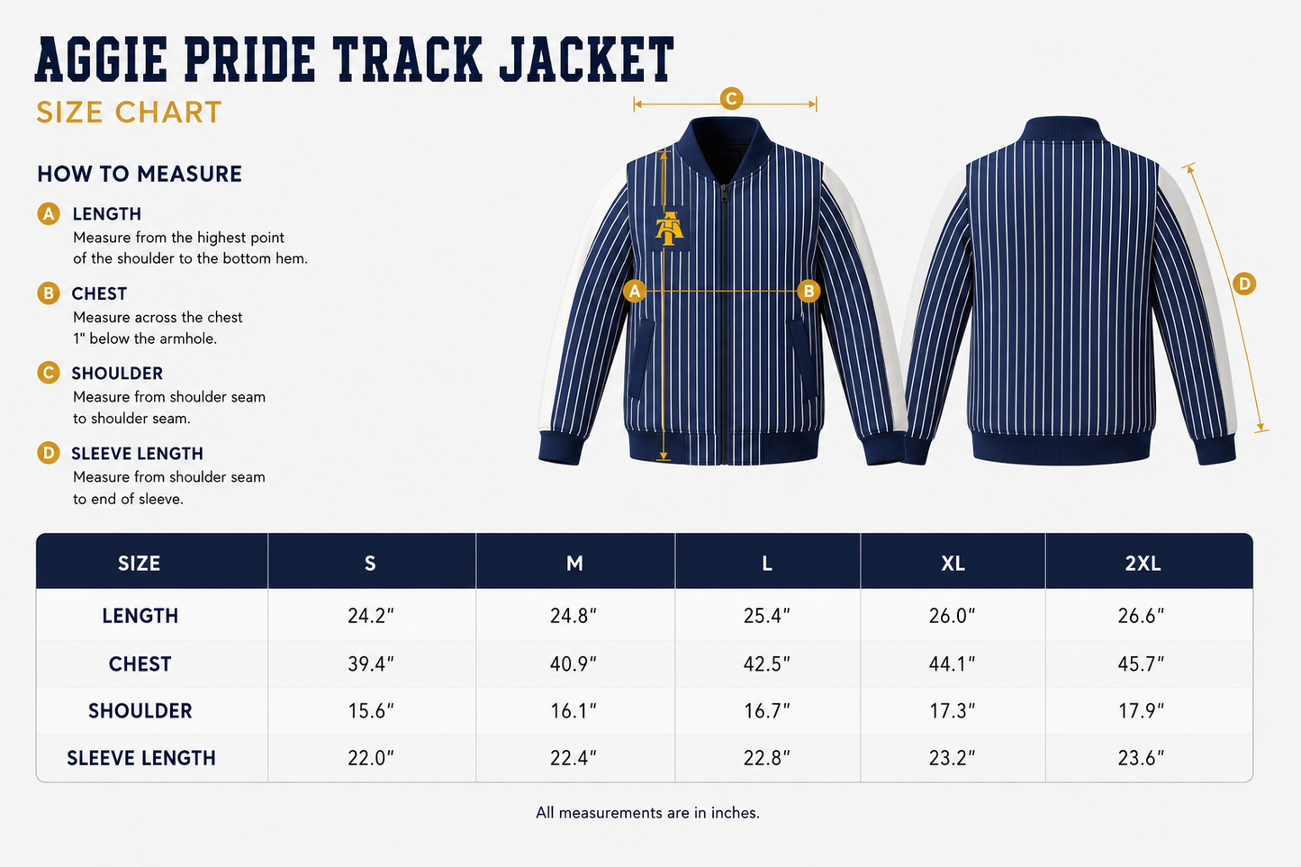 NC A&T Aggie Pride Tracksuit *PRESALE*