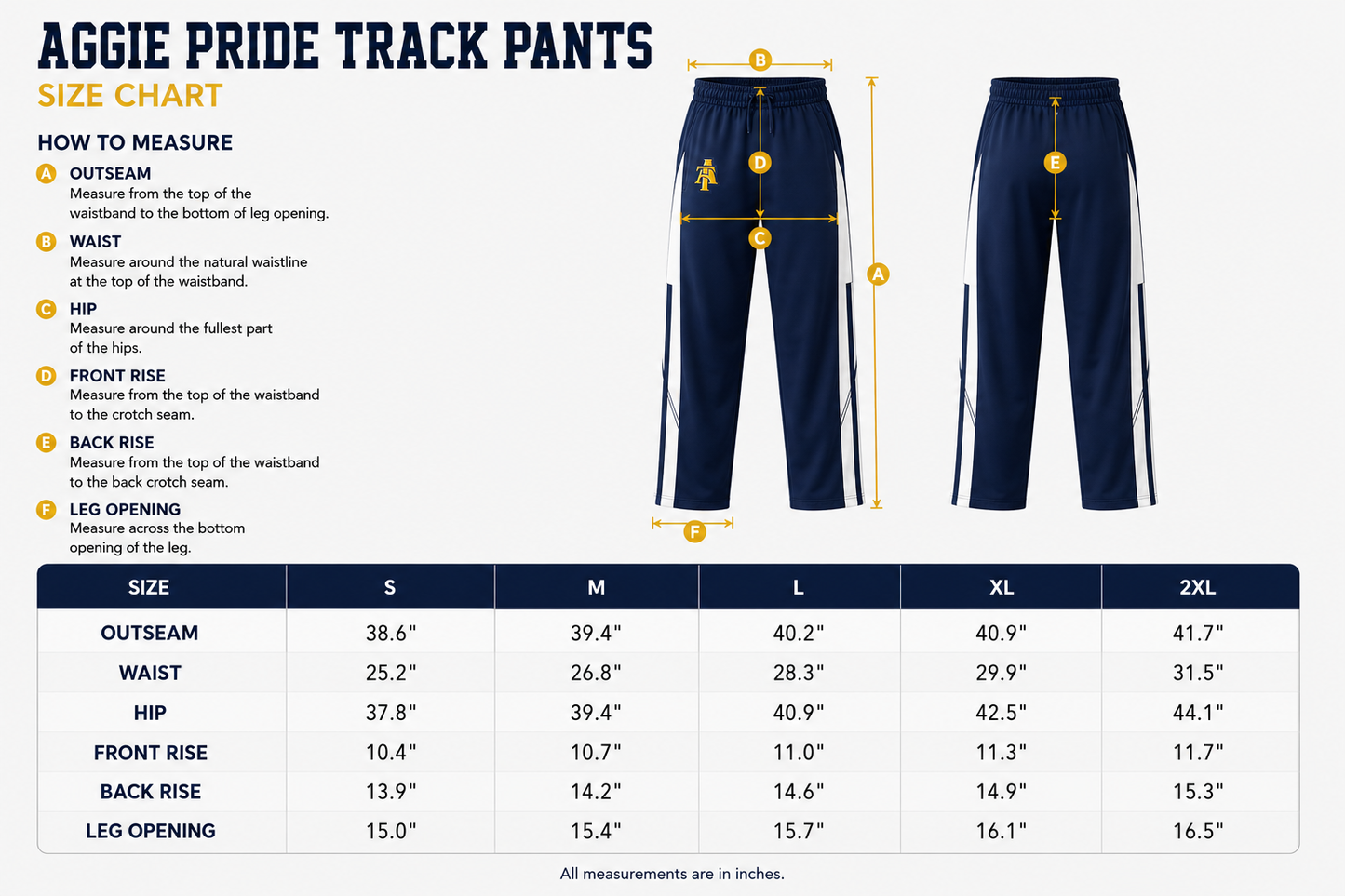 NC A&T Aggie Pride Tracksuit *PRESALE*