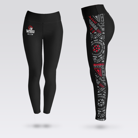 WSSU Hyperstripe Leggings