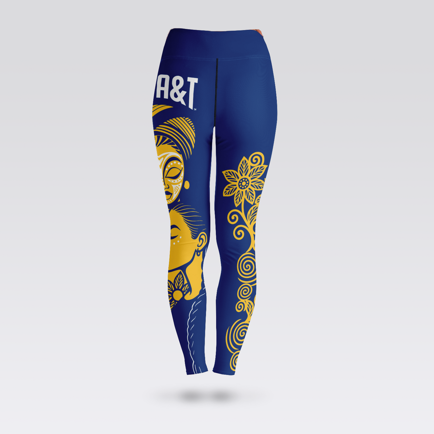 NC A&T Afro Goddess Leggings - L