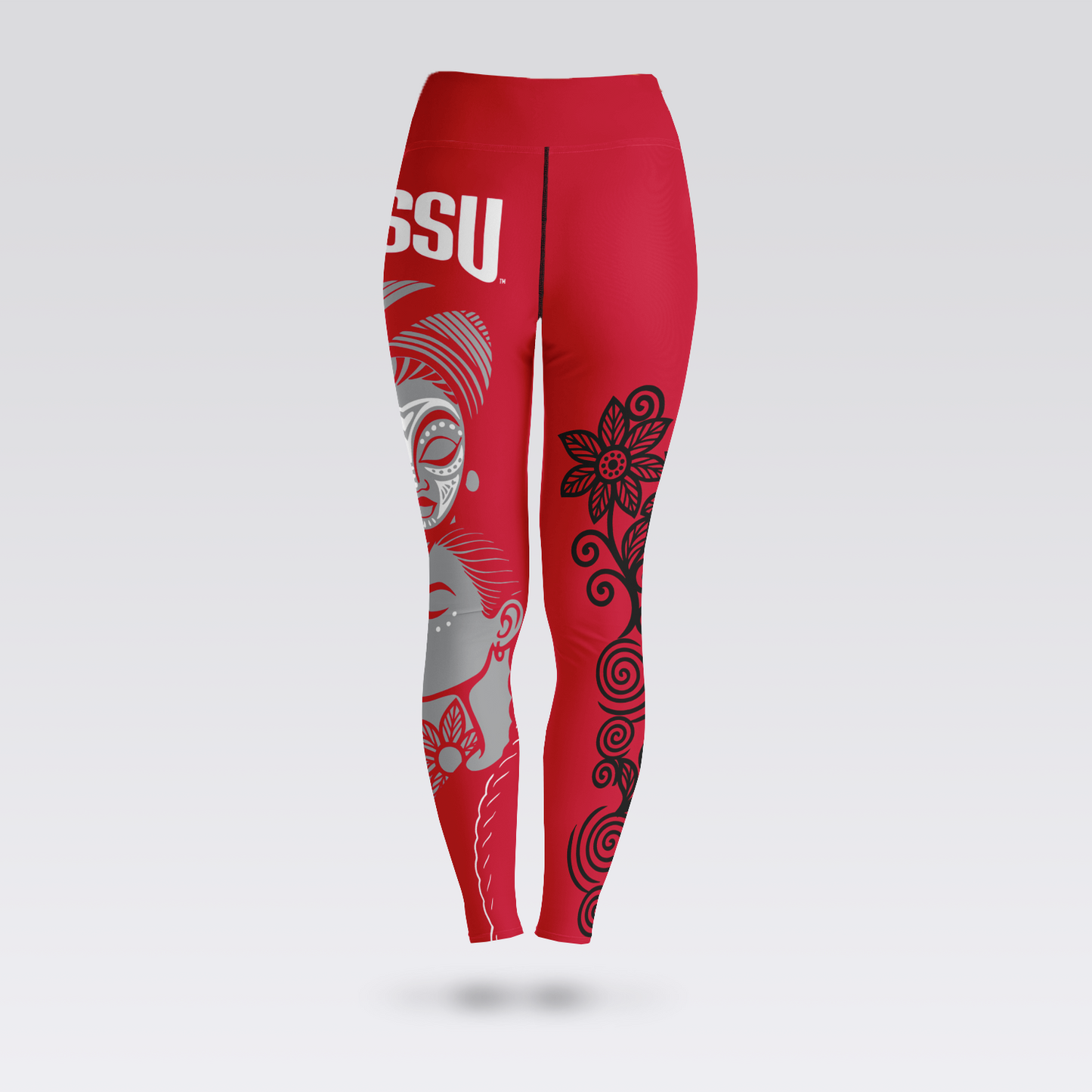 WSSU Afro Goddess Leggings