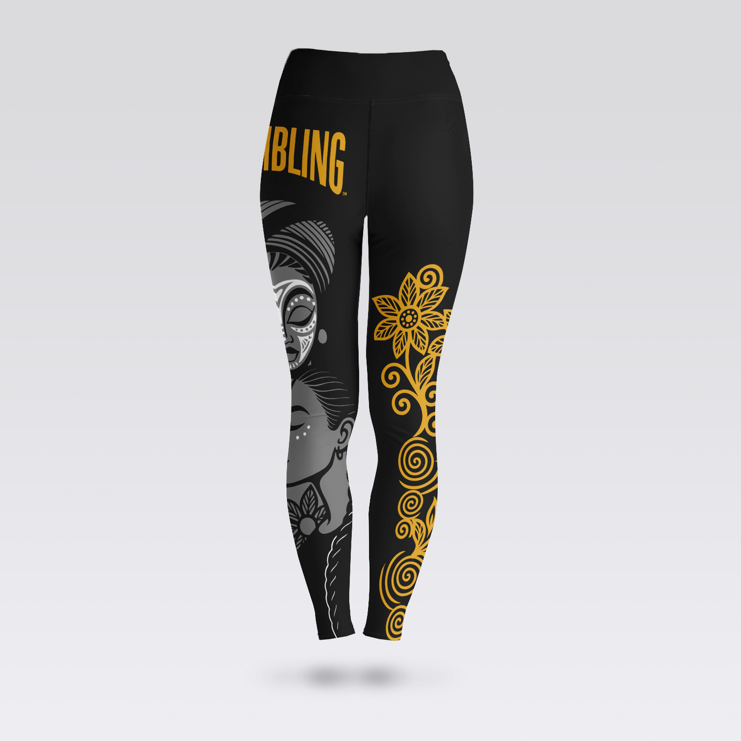 Grambling Afro Goddess Leggings