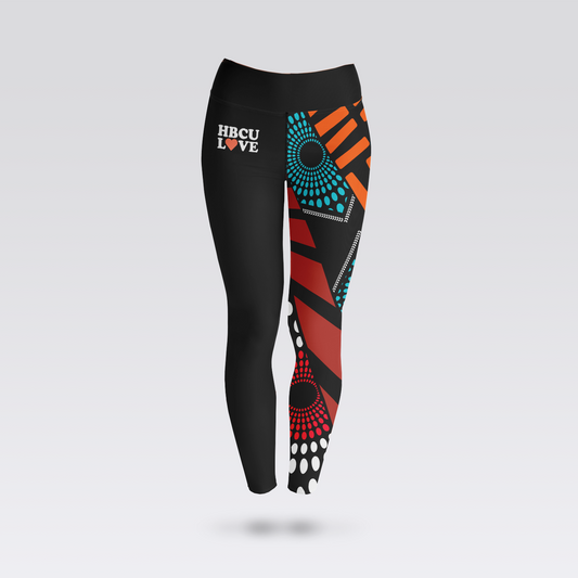 HBCU Ankara Leggings